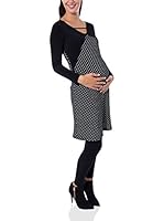 MENONOVE easy Vestido Premamá (Negro)