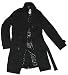Herren Trenchcoat Mantel Classica, Größe:L; Farbe:schwarz