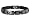 Black Tungsten Carbide Men's Link Bracelet 10