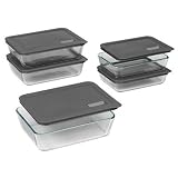 No Leak Lids Ten Piece Storage Dish Set with Cover