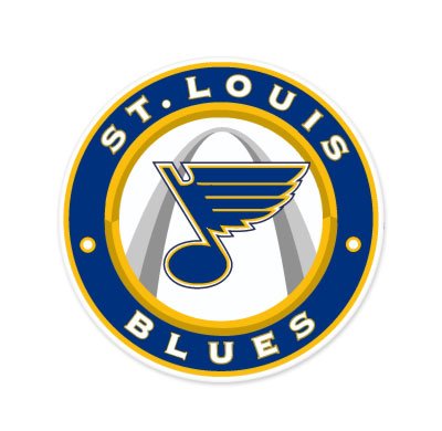 St. Louis Blues NHL car bumper sticker decal (5