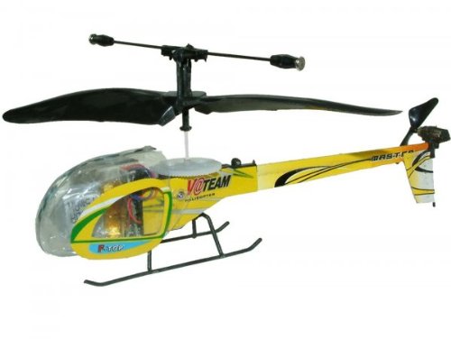Childrens Toyshop  Third Party New : R/C mini Hubschrauber Indoor 45865 in gelb
