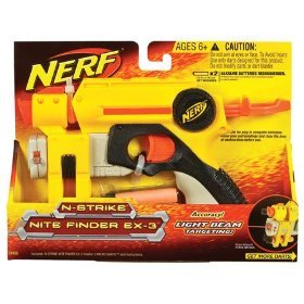 EX-3 N-Strike Nerf Pistol Nite Finder