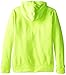 PUMA Boys' Big Cat Hoodie (Little Kid/Big Kid), Acid Yellow, Medium