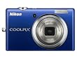 Nikon Coolpix S570 12MP Digital Camera with 5x Wide Angle Electronic Vibration Reduction (VR) Zoom and 2.7-Inch LCD (Blue)