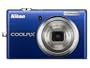 Nikon Coolpix S570 12MP Digital Camera with 5x Wide Angle Electronic Vibration Reduction (VR) Zoom and 2.7-Inch LCD (Blue)