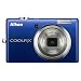Nikon Coolpix S570 12MP Digital Camera with 5x Wide Angle Electronic Vibration Reduction (VR) Zoom and 2.7-Inch LCD (Blue)