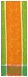 Hand Woven Elegant Jacquard 100% Cotton Dandelion Orange Table Runners 12x72 Inches Set of Two