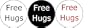 Set of 3 FREE HUGS PINBACK BUTTONS The Sick Puppies Juan Mann YouTube