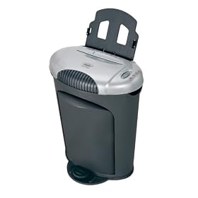 ShredderShark SH92100P Automatic Feeder Random Cross Micro Cut Paper Shredder, 100-Sheet by Techko