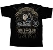 Looney Tunes Taz Bike Club Mens Black T-shirt