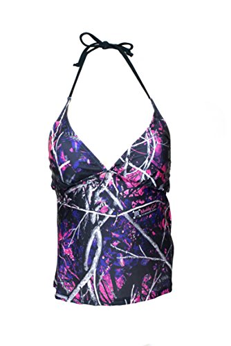 Moon Shine Camo Swimear Tankini Top in Muddy Girl
