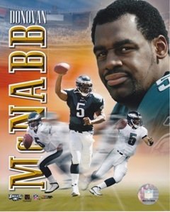 Donovan McNabb Unsigned Philadelphia Eagles 8x10 inch Photo