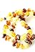 Amberbeata Baltic Sea Amber Beads Necklace, 20-Inches