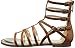 Nina Octavia Back Zip Sandal (Little Kid/Big Kid)