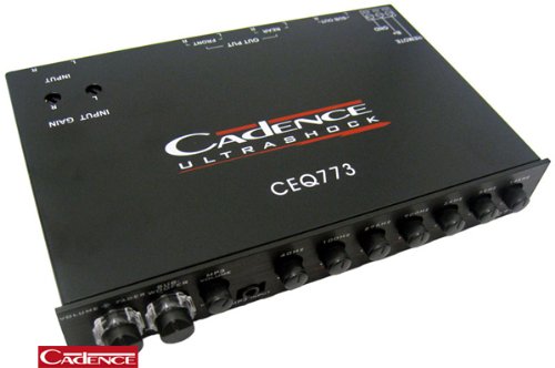 CEQ-773 - Cadence 7 Band Equalizer with Subwoofer Control