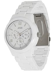 GUESS Feminine Contemporary Watch - White