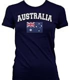 Australia Flag International Soccer Juniors T-shirt, Australian National Pride Juniors Shirt