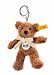 Steiff Keyring James Teddy Bear Brown