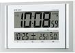 SEIKO CLOCK (セイコークロック) 掛け時計 置き時計 兼用 薄型 デジタル 電波時計 快適度表示付 SQ417S