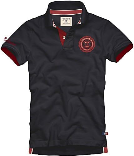 Men's Cotton Solid Deck Stand Collar Islam Muslim Arabic Polo Shirts Tee Shirt