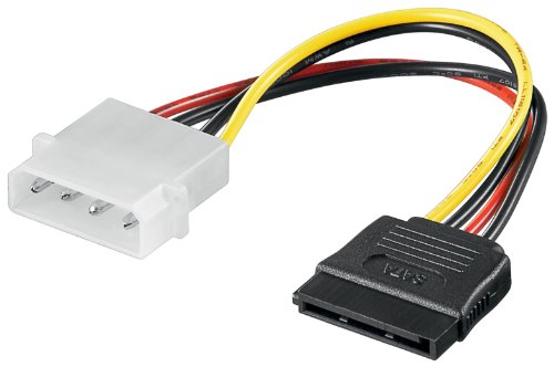 Wentronic Power-Adapter (4-polig Stecker auf S-ATA) schwarz Preisvergleich