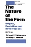The Nature of the Firm: Origins, Evolution, and Development