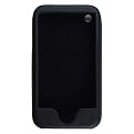Kroo iPhone 3G Coutour Leather Wrap - Black (11099)