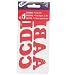 EZ Iron-On Letters 1-1/4 Inch - Red