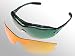 mecara THIN AIR (2008/2009) Sonnenbrille / Sportbrillen-Set mit Wechselscheibe, Stirnpolsterung und Gürteltasche mit Topausstattung! Mod. Z9