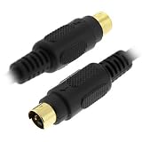 S-Video Male to Male Gold Plated Cable - 25 Feet