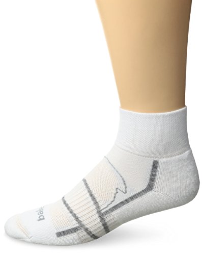 Balega Enduro Physical Training Quarter Socks, White, Large