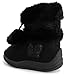 Kali Footwear Little Girl's Zello Glitter Pom Pom Boots