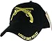 U.S. Army Military Police Crossed Pistols Cap, Adjustable, Black