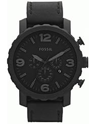 Fossil Stainless Steel Leather Watch