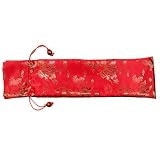 Protective Silk Sleeve for Mahjong Mah-Jongg Racks - Red