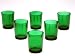Green Glass Votive Candle Holders (Set of 12)