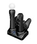 PS3 - TRIDOCK 3-in-1 Move Charging System for PS3 Move, black [Edizione : Germania]