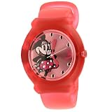 Minnie Mouse Watch for Kids/Teen Pink With Interchangeable Magnetic Snap Bands SNP0220SQR