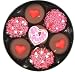 Gourmet Food : Chocolate Dipped Oreo Cookies decorated with Hearts - 7 Oreo Assortment
