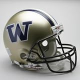 Washington Huskies Full Size Replica Riddell Unsigned Helmet - College Tumblers