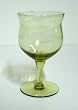 Imperial Glass Skanda Verde Green Wine Goblet