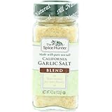 The Spice Hunter Garlic Salt, California, Blend, 4.3-Ounce Jar