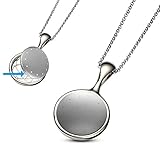 AGPtek® Stainless Steel Necklace for Misfit Shine Bracelet Activity Sleep Monitor Strap