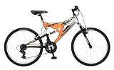 Mongoose Maxim 24-Inch Dual-Suspension Mountain Bike