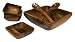 Mountain Woods 7 Piece Square Acacia Bowl Set