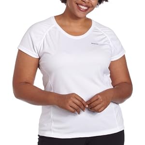 Reebok Women's Gathered Short Sleeve Top
