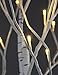 LIGHTSHARE Lighted Tree 4FT 48 LED Lighted Birch Tree for Decoration Inside and Outside, Home Patio Wedding Festival Christmas Decor, Warm White