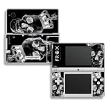 ニンテンドーDSi用デコレーションスキンシール【Skull King Black】