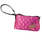 MLB Baltimore Orioles Pink Quilted Wristlet